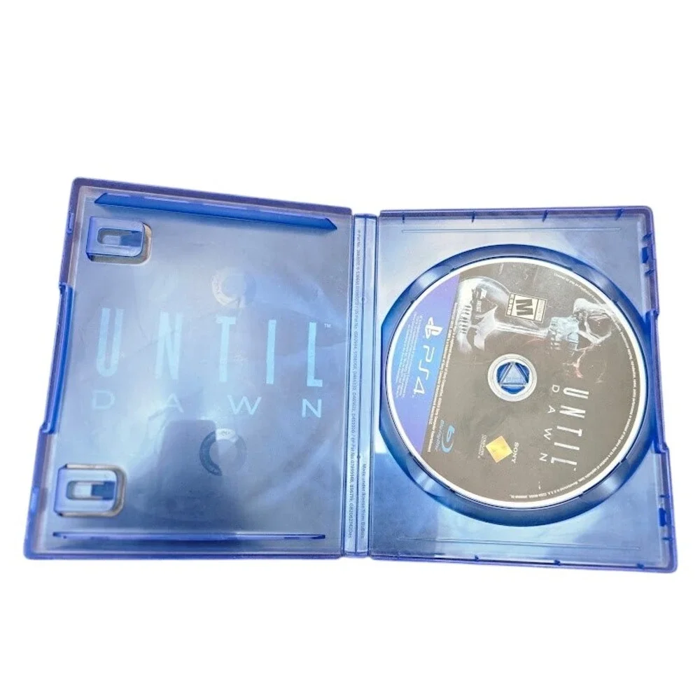Until Dawn Video Game‎ PS4 Video Game Disc in Box EUC